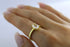 Divya दिव्या | Rosenquarz | Ring | 18K Vermeil Vergoldung